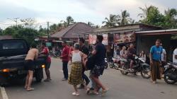 Rem Blong atau Ngebut? Dua Motor Tabrakan di Cigeulis, Satu Pemotor Pingsan di Tempat