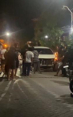 Aksi Kejar-kejaran Mobil Xenia Putih Gegerkan Sidoarjo, Sopir Diduga Mabuk hingga Tabrak 2 Remaja