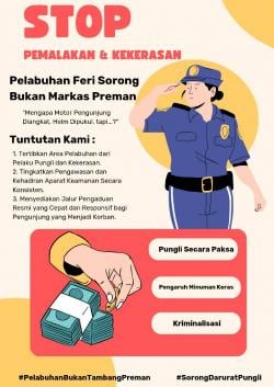 Keresahan Warga Memuncak, Pungli dan Kekerasan di Pelabuhan Feri Kota Sorong Jadi Sorotan Publik