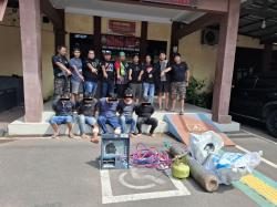 Belum 24 Jam, Pencuri Mesin ATM Berisi Uang Rp200 Juta di Purwadadi Ditangkap Polres Subang