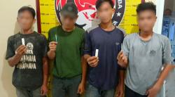 Empat Pelaku Pungli Diamankan Patroli Presisi Polres Belawan di Kawasan KIM, Gunakan Narkoba