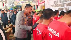Polres Gowa Rilis 83 Tersangka Kasus Narkoba, 7 Masih Dibawah Umur