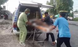 Suami Meninggal Terlindas Bus di Jalur Pantura Lamongan, Istri Luka Serius
