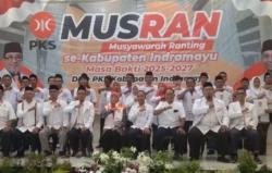 Musran PKS Indramayu Kukuhkan 317 Pengurus Ranting, Siap Hadapi Pemilu 2029
