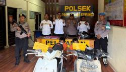 Spesialis Pencuri Motor dengan Modal Kunci T di Pelalawan Diamankan