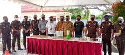 Kejari Pasangkayu Bakar Bukti! 13 Gram Sabu Dimusnahkan di Hadapan Forkopimda