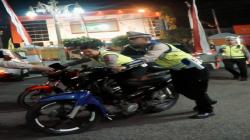Satlantas Polres Sragen Amankan 22 Motor Berknalpot Brong Saat Pengamanan Tes Pendadaran SH Terate