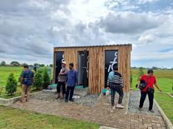 Pemkab Karawang Siapkan Toilet Bio Portable di Kawasan Candi Batujaya