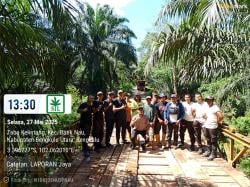 Setelah Desa Wonoharjo, PT SIL Kembali Perbaiki Jembatan Penghubung Desa Arga Mulya dan Tanah Tinggi