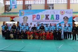 Dukung Pengembangan Atlet Usia Dini, Kapolres Tanggamus Hadiri Pembukaan POPKAB 2025