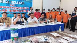 Belasan Pengedar Narkoba Ditangkap BNN Kalteng, Tiga Di Antaranya Satu Keluarga