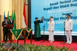 Resmi Dilantik, Bupati Serang Ratu Zakiyah dan Najib Hamas Fokus Program Prioritas