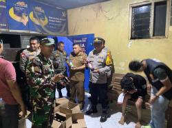 Operasi Tiga Pilar, Polsek Pagaden Tindak Penjualan Miras dan Obat Terlarang