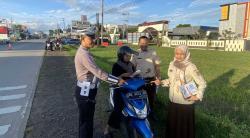 Dakgar Simpatik Sat Lantas Polres Lampung Selatan: Sosialisasi Pemutihan Dan Penindakan Pelanggaran