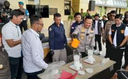 Hadirkan 6 Tersangka, Polres Sukoharjo Musnahkan Barang Bukti Narkotika Senilai Rp 3 Miliar