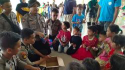 Anak-Anak Korban Bencana 2020 di Cigobang Dapat Layanan Psikososial dari Dinsos Banten