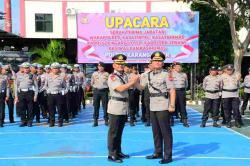 Sertijab Polres Karanganyar 2025, Wakapolres dan Kapolsek Resmi Berganti