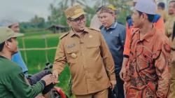 Pembangunan Jalan Usaha Tani Wanasalam Dimulai, Gubernur Andra Soni Turun Langsung
