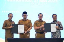 Wakil Gubernur Kaltim Seno Aji Luncurkan SP2D Online dan Seven Days Service