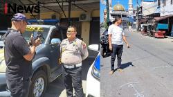 Petugas Satlantas Tebing Tinggi Ditabrak Pemotor Saat Razia, Aksi Terekam Warga dan Viral di Medsos