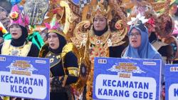 Ribuan Guru TK Tampil Memukau dengan Kostum Unik di HUT ke-75 IGTKI-PGRI Boyolali