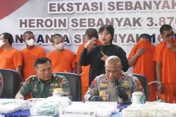 Polda Riau Sita  119,7 Kg Sabu dan Dimusnahkan