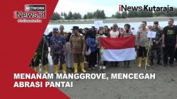 Menanam Manggrove Mencegah Abrasi Pantai