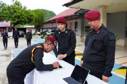 Rutan Kelas IIB Pangkajene Komitmen Berantas Narkoba dan Handphone Ilegal Lewat Ikrar