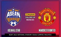 Cara Nonton Laga ASEAN All Stars vs Manchester United Malam Ini