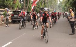 Brigjen TNI Agung Trisnanto Gowes ke Lamongan, Tegaskan Sinergi TNI dan Masyarakat