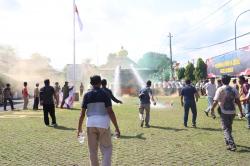 Antisipasi Konflik Sosial, Polres Kebumen Gelar Simulasi Pengamanan Unjuk Rasa