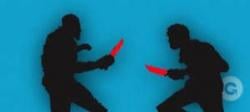 Duel Berdarah di Depan Indomaret, Dua Remaja Terkapar Bersimbah Luka