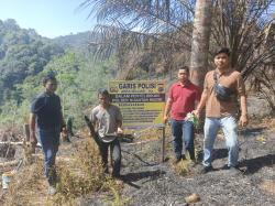 Dalam Hitungan Jam, Polres Kuantan Singingi Tangkap 3 Pelaku Pembakaran Hutan Lindung Bukit Betabuh