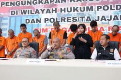 Tim Raga Polda Riau Amankan 55 Preman yang Meresahkan Masyarakat