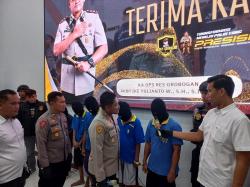 Empat Maling Mesin Traktor Lintas Kota Dibekuk Polres Grobogan, Dijual Ke Jawa Timur
