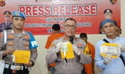 Dua Pelaku Curanmor Diringkus Polisi Usai Beraksi di Pasar Cipeundeuy Subang