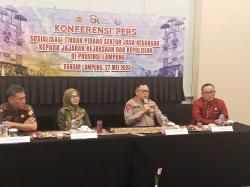 Kapolda Lampung : Waspadai kejahatan Keuangan digital, kolaborasi jadi kunci hadapi TPSJK