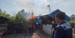 Barak Narkoba di Sunggal Dibumihanguskan, Enam Orang Diciduk