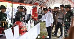 Kapolda dan Gubernur Kalteng Gelar Apel Kesiapsiagaan Karhutla 