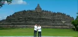 Momen Akrab di Warisan Dunia: Prabowo dan Macron Jelajahi Keagungan Borobudur
