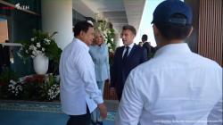 Presiden Macron Tiba di Yogyakarta Disambut Prabowo, Kerjasama Penting Akan Diteken di Borobudur
