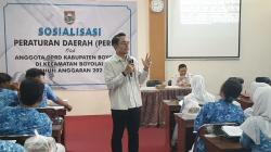 Cegah Perkawinan Anak, Anggota DPRD Boyolali Sosialisasikan Perda ke Siswa SMA