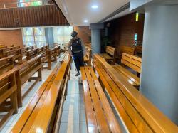 Kapolres Kudus Pantau Pengamanan Ibadah Kenaikan Yesus Kristus di Sejumlah Gereja