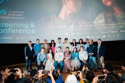 Chemistry Vanesha dan Bryan Perankan Cream dan K Dalam Film Tak Ingin Usai Disini 