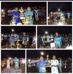 GR9 FC Juara Turnamen Pemuda Hundihuk Cup I Usai Kalahkan BTL FC Lewat Adu Penalti