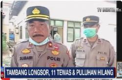 RS Terima Sebanyak 10 Kantong Jenazah dari Petugas Evakuasi Dilokasi Longsor Gunung Kuda Cirebon   i