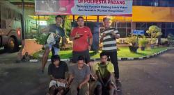 Berani Curi Tiang Jaringan, Tiga Pria di Padang Dibekuk dalam Hitungan Jam