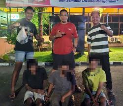Berani Curi Tiang Jaringan, Tiga Pria di Padang Dibekuk dalam Hitungan Jam
