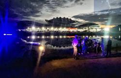 Satlantas Polresta Palangka Raya Gelar Patroli Senja, Imbau Remaja yang Nongkrong di Depan Bandara