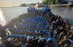 100 Napi Berisiko Tinggi Dipindah ke Lapas dengan Pengamanan Super Maksimum di Nusakambangan